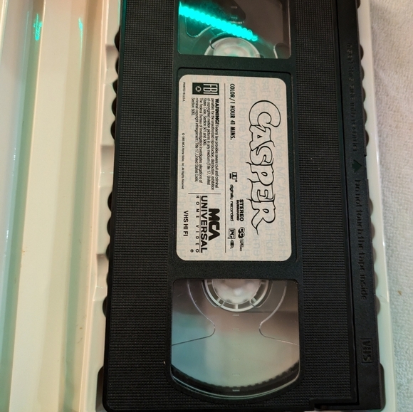 Casper VHS Tape Pre-owned - Picture 4 of 6
